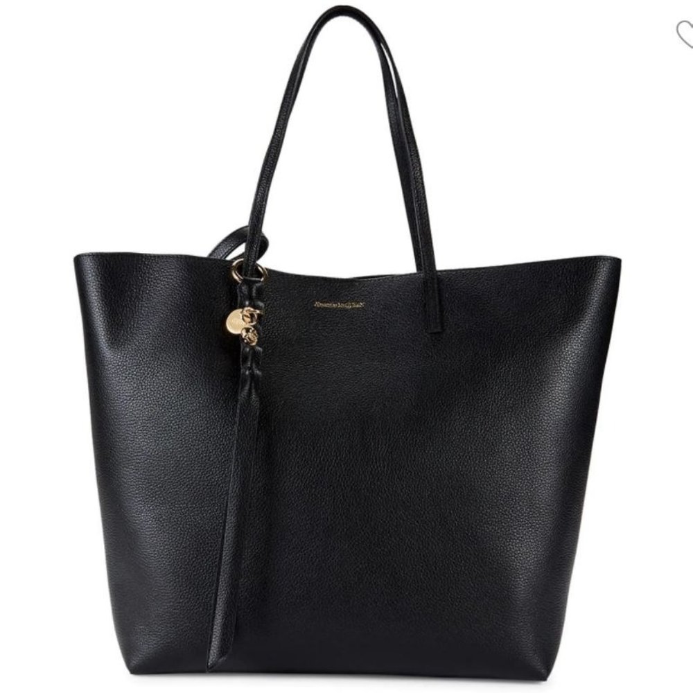 NWT Alexander McQueen Tote - Black pebbled leather